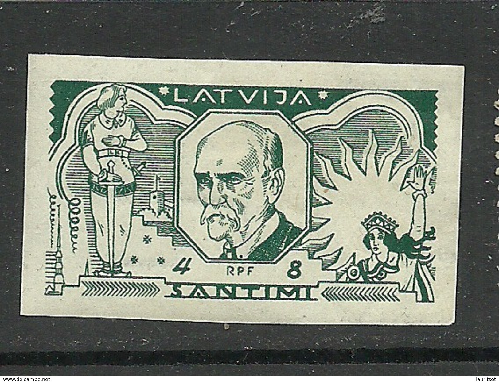 LATVIA Lettland 1930 Michel 155 B * - Latvia