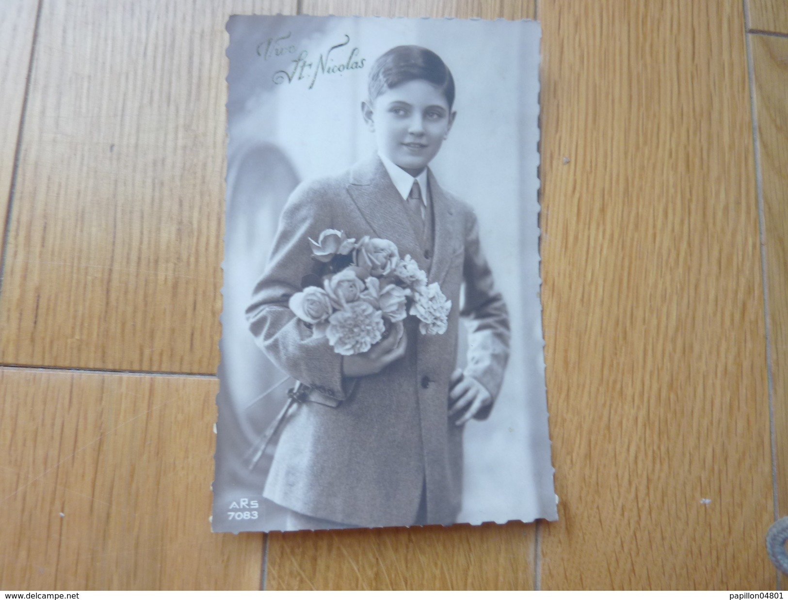 Vive Saint Eloi - JEUNE HOMME AVEC SON BOUCQUET DE FLEURS - CIRCULEE Editeur ARS - Saint-Nicolas