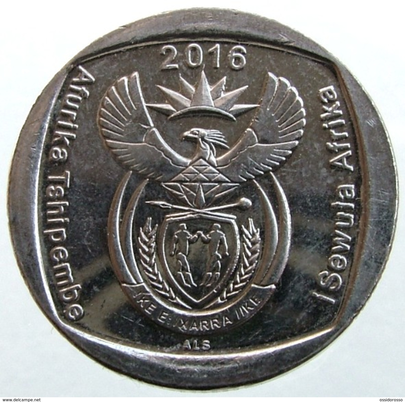 2016 - South Africa 2 Rand - EF - Sud Africa