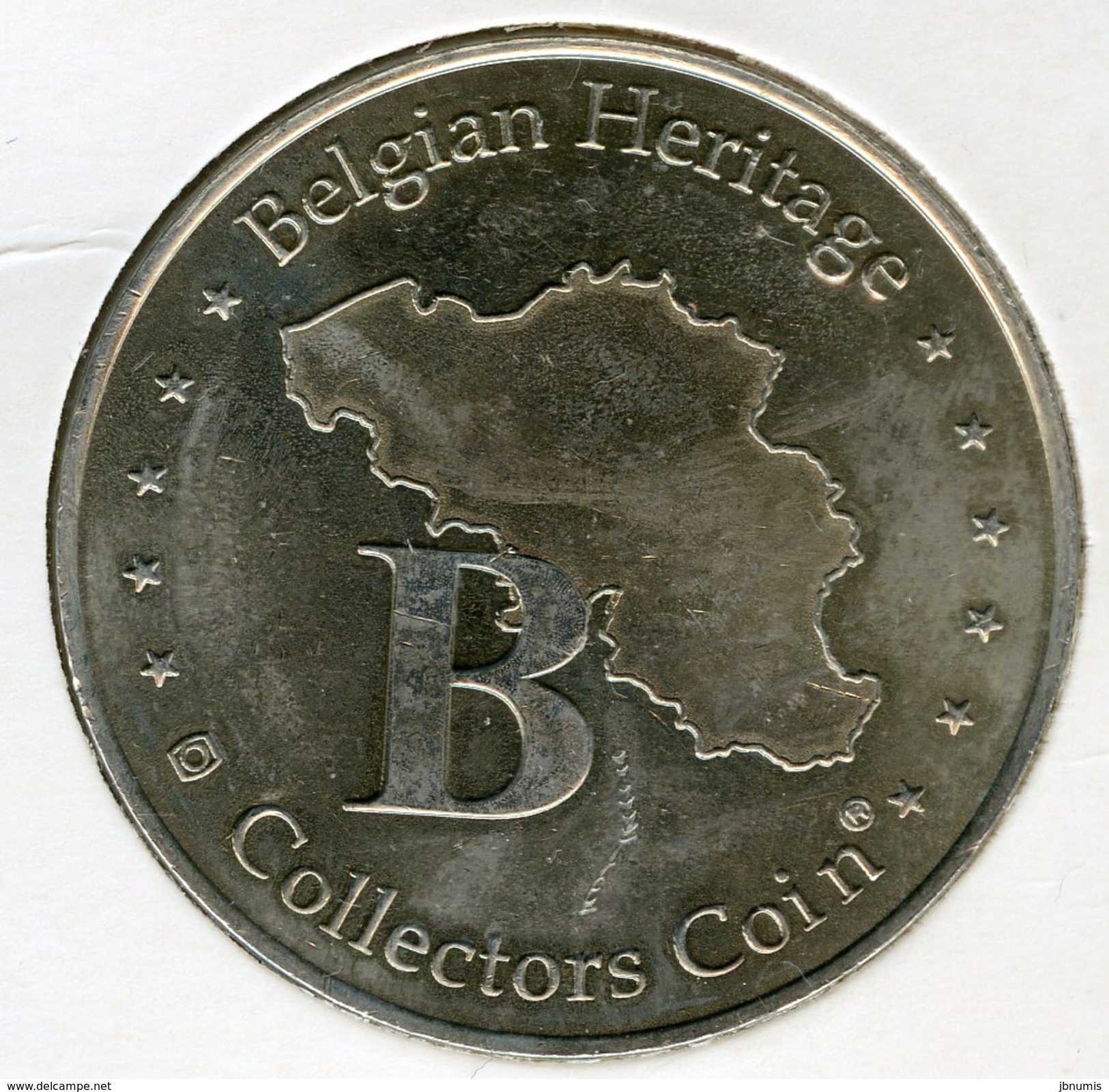 Médaille Touristique Belgique Belgian Heritage 2004 National Tokens - Principales Villes De Belgique - Touristiques