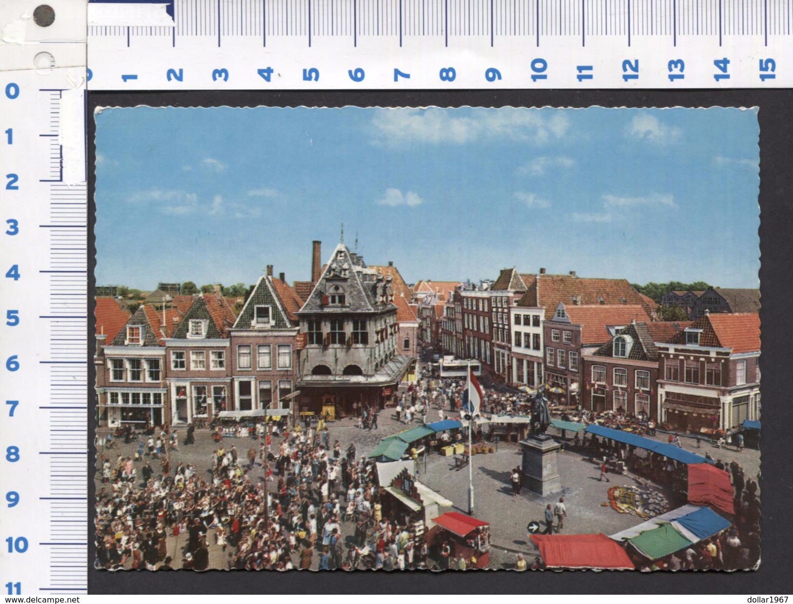 Hoorn-Hollandse Markt Op De Kaasmarkt  - See The 2 Scans For Condition- ( Originalscan !!! ) - Hoorn