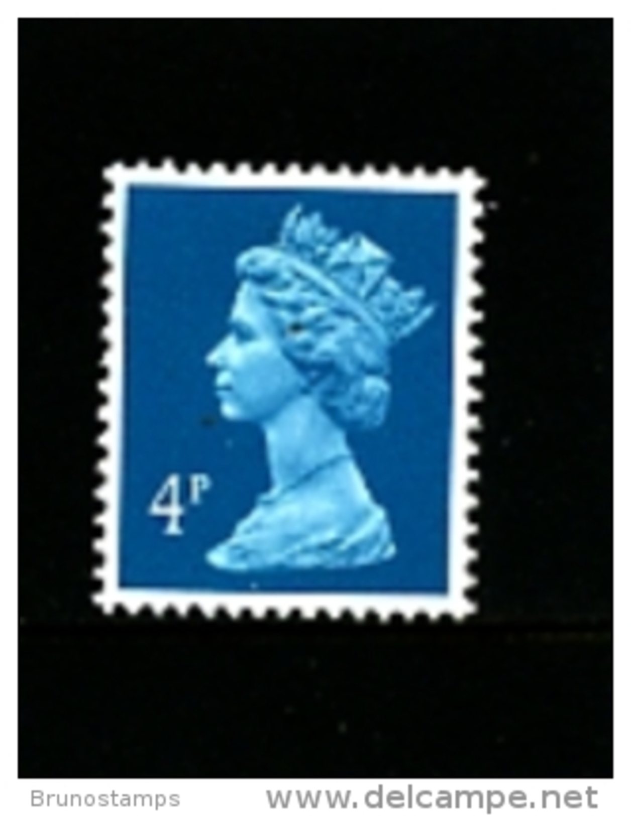 GREAT BRITAIN - 1986  MACHIN   4p.  LITHO  PCP   MINT NH  SG X1002 - Machins