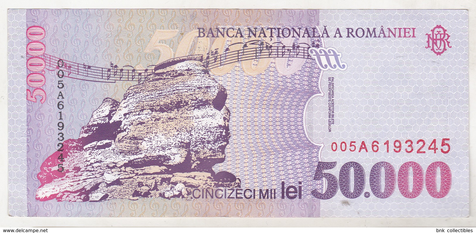 Romania 50000 Lei 2000 Banknote , Circulated - Roumanie