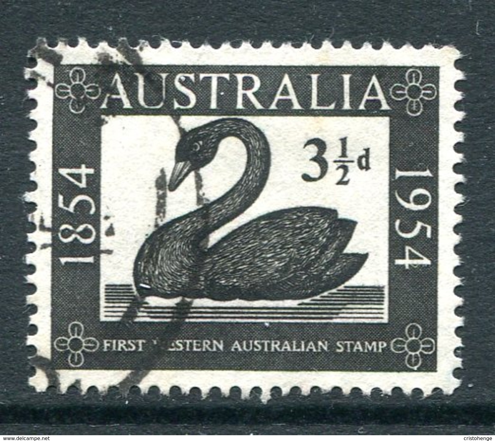 Australia 1954 Western Australia Postage Stamp Centenary Used - Gebraucht