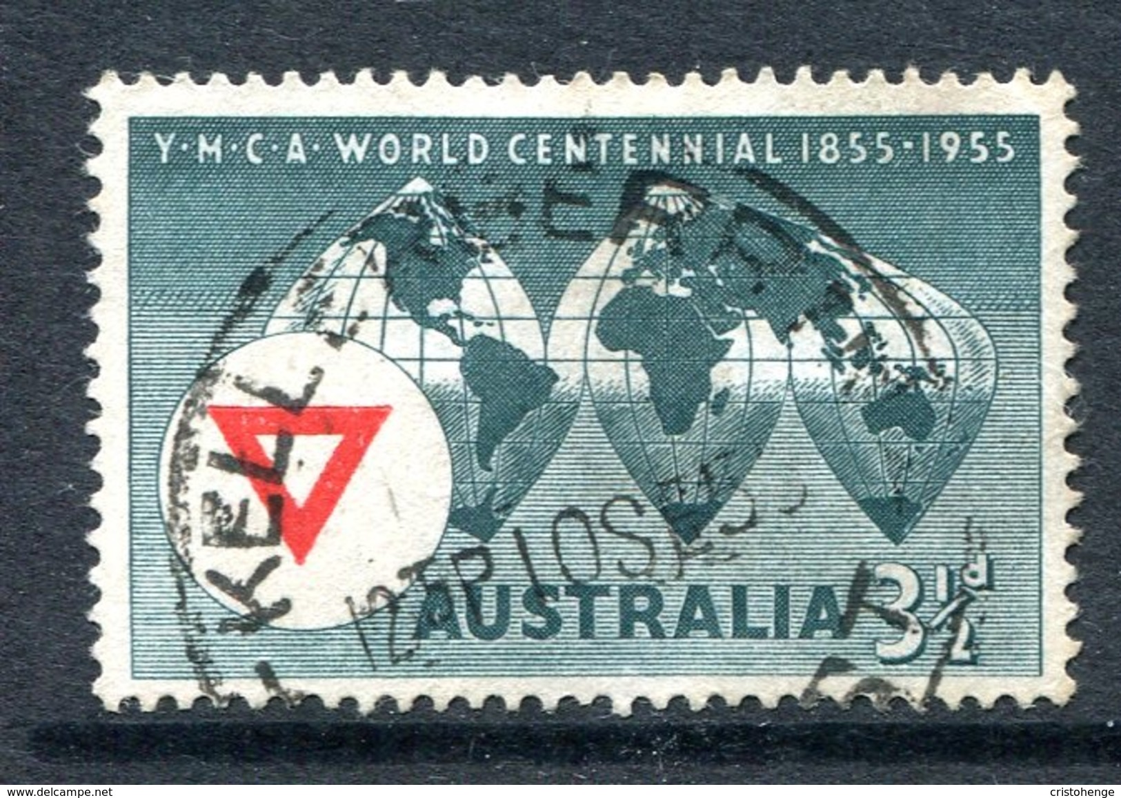 Australia 1955 World Centenary Of YMCA Used - Used Stamps