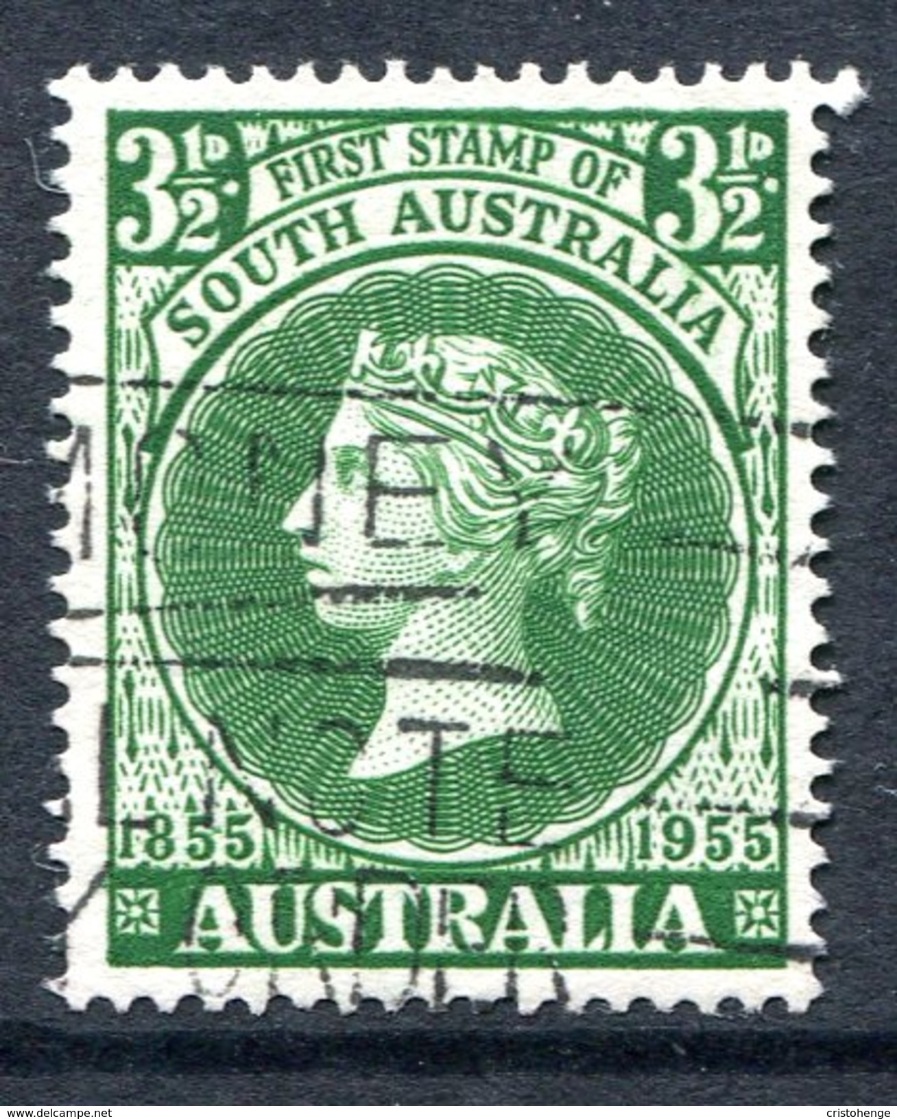 Australia 1955 Centenary Of First South Australian Postage Stamps Used - Gebruikt