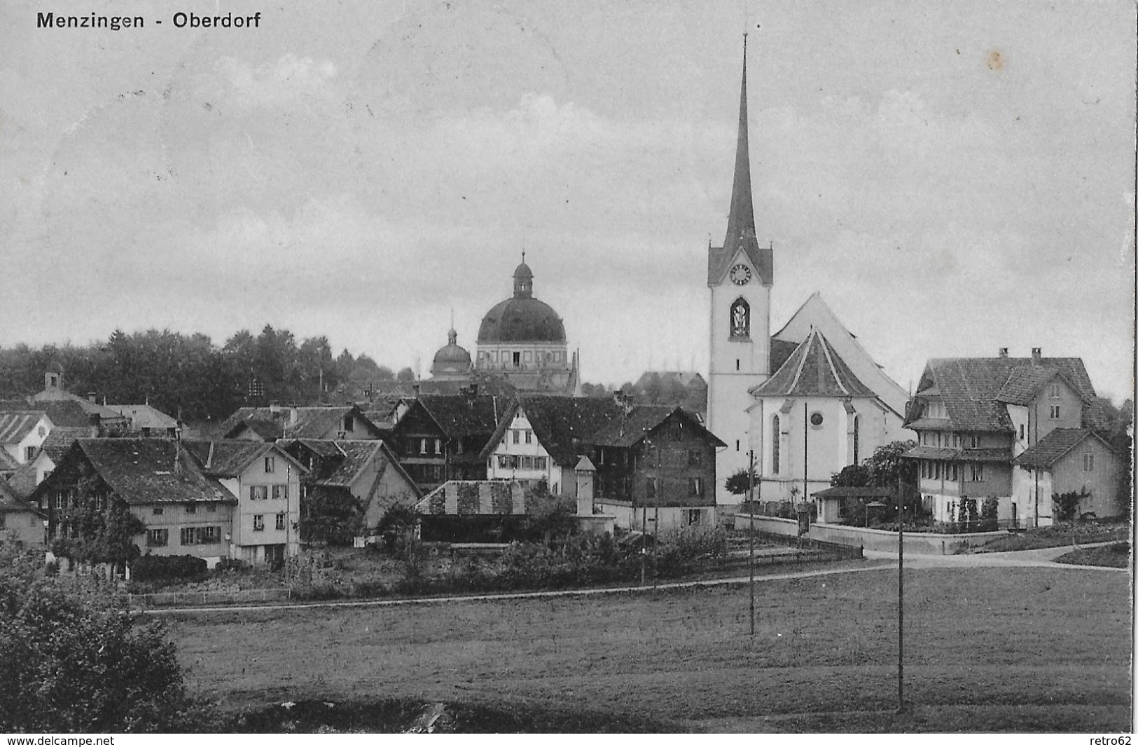 MENZINGEN - OBERDORF &rarr; Sehr Alte Und Seltene Ansicht Von Menzingen Anno 1910  &#x25BA;RRR&#x25C4; - Menzingen