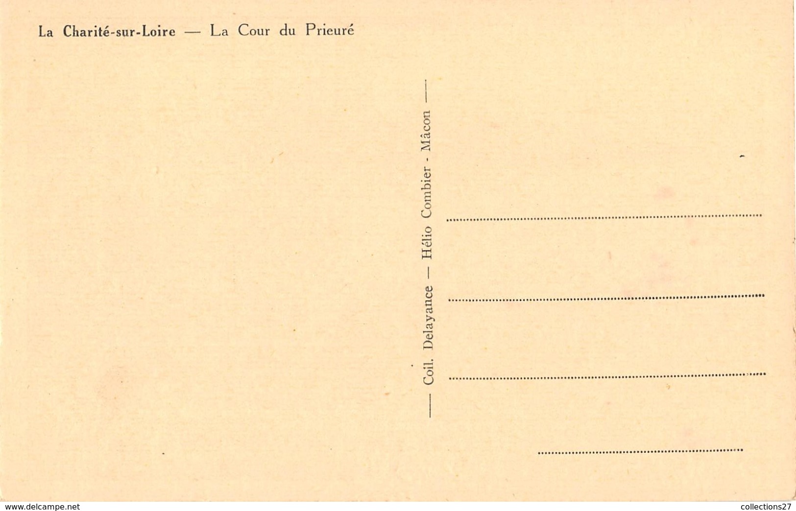 58-LA CHARITE-SUR-LOIRE- LA COUR DU PRIEURE - La Charité Sur Loire