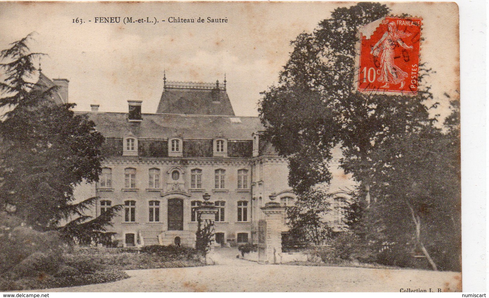 Feneu.. Le Château De Sautré - Autres & Non Classés