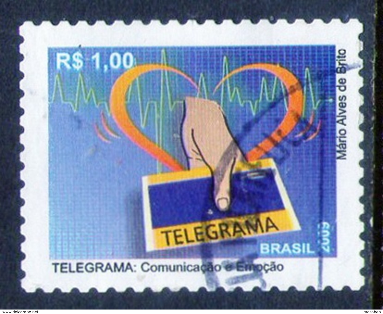 BRASIL	-	Mi. 3593	-				BRA-8613 - Used Stamps