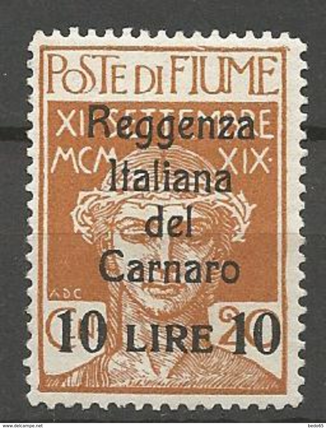 FUIME  N° 131 NEUF** SANS CHARNIERE / MNH - Fiume & Kupa