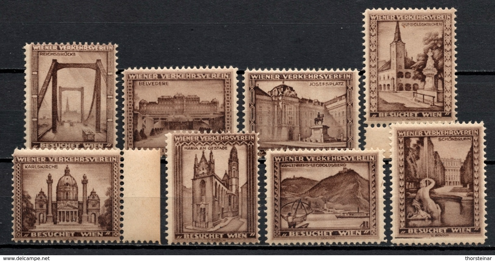 1933 Austria Österreich LUXUS (Full Set) MNH** - Neufs