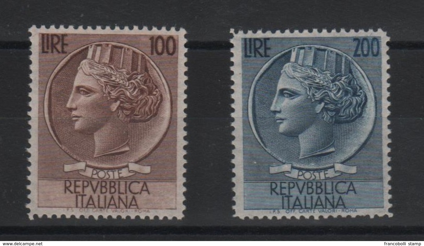 1954 Italia Turrita Serie Cpl MNH - 1946-60: Nuovi