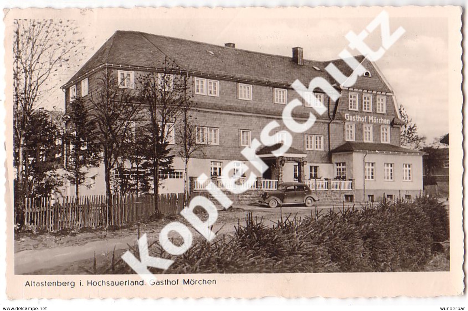 Altastenberg 1952 Gasthof Jos. Mörchen  (z3970) - Winterberg