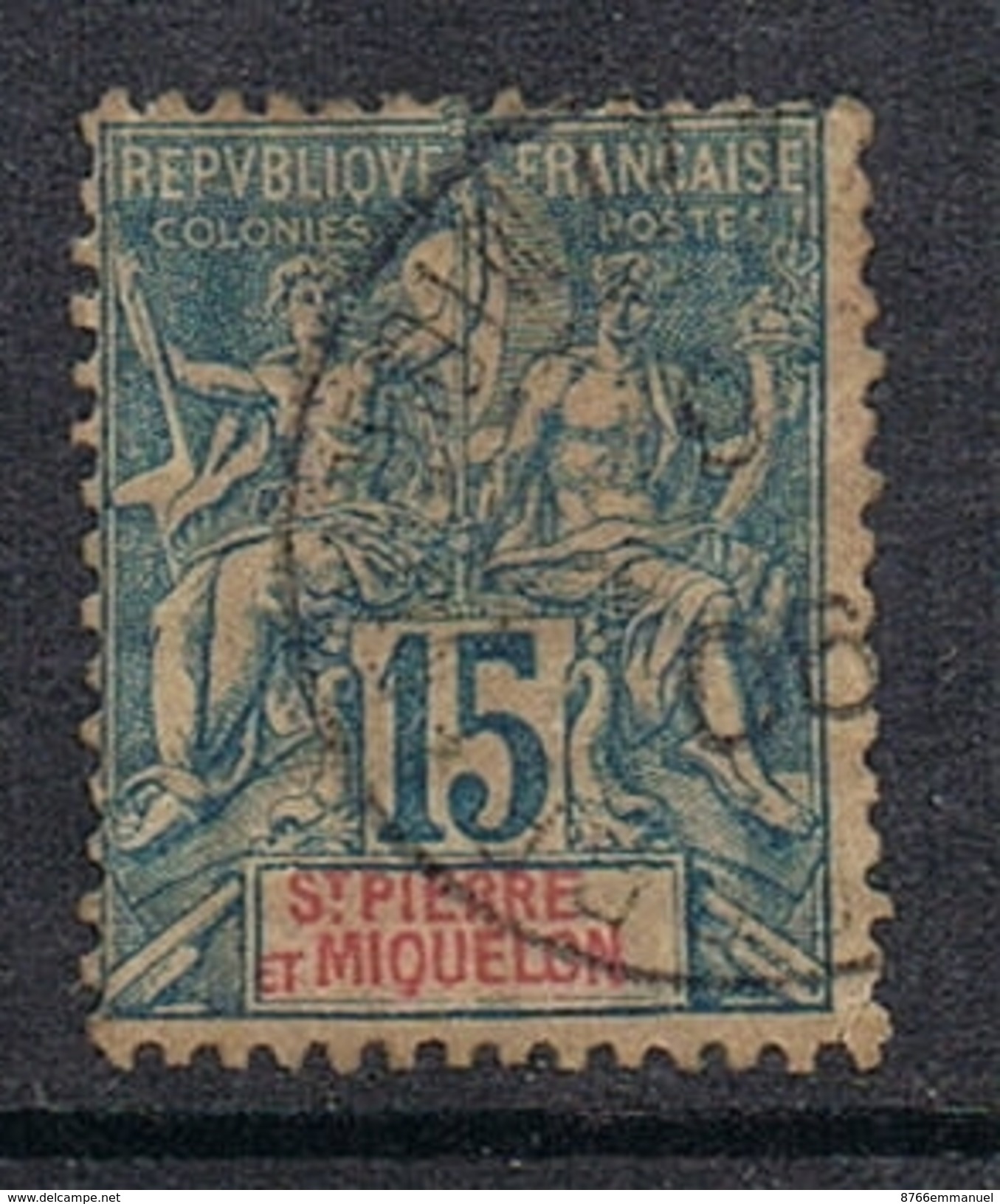 SAINT-PIERRE-ET-MIQUELON N°64 - Used Stamps