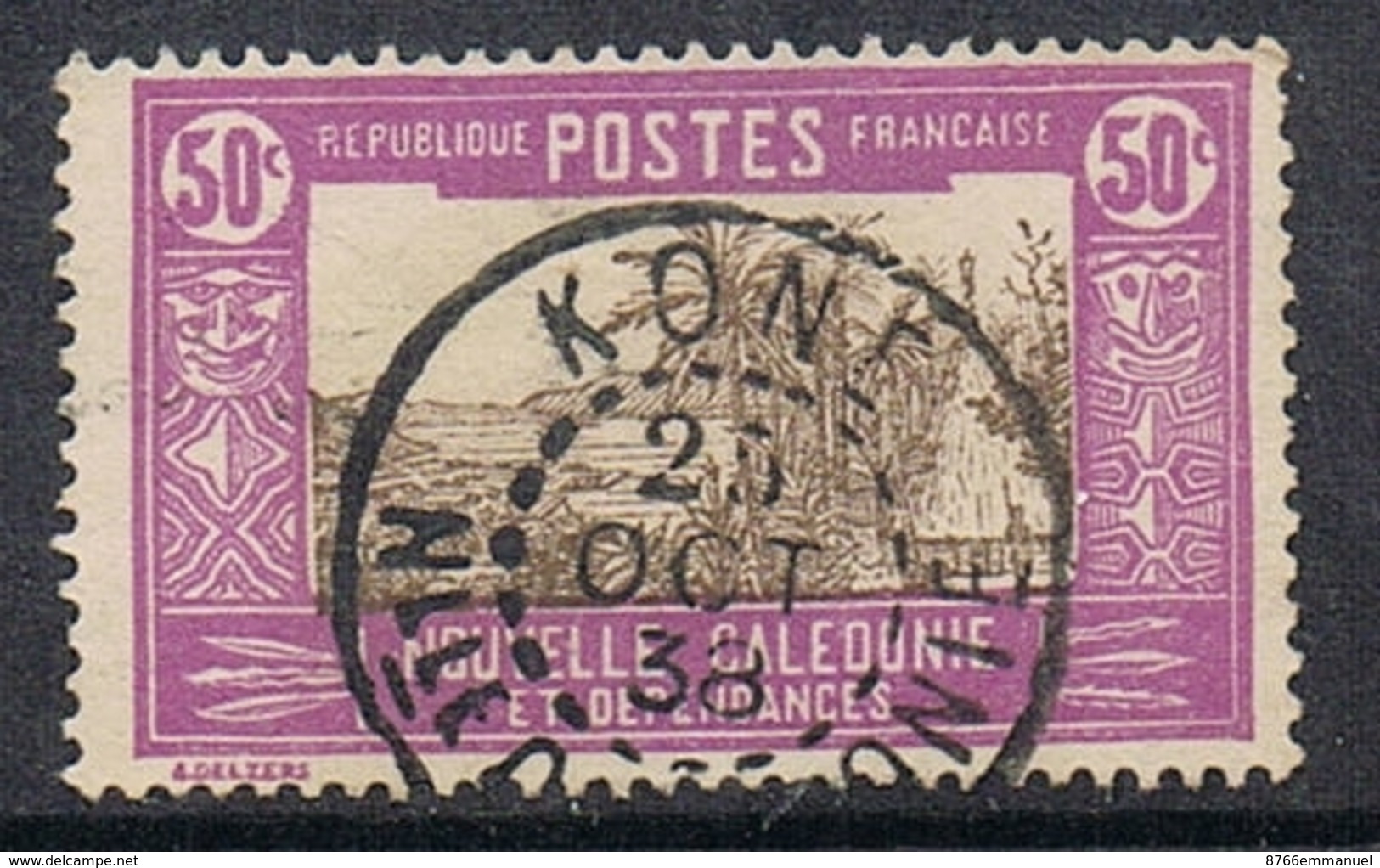 NOUVELLE-CALEDONIE N°150 Oblitération De Koné - Used Stamps