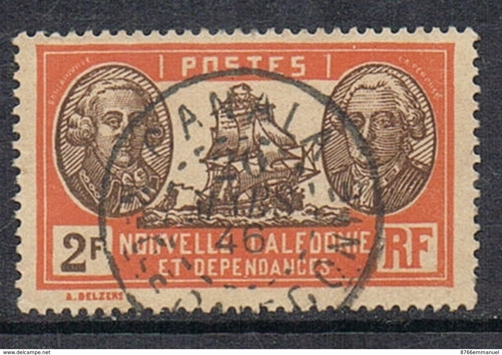 NOUVELLE-CALEDONIE N°150 Oblitération De Canala - Gebraucht