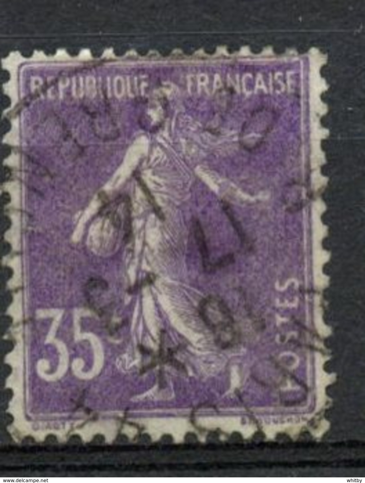 France 1926  35c Sower Issue #175  Used - Used Stamps