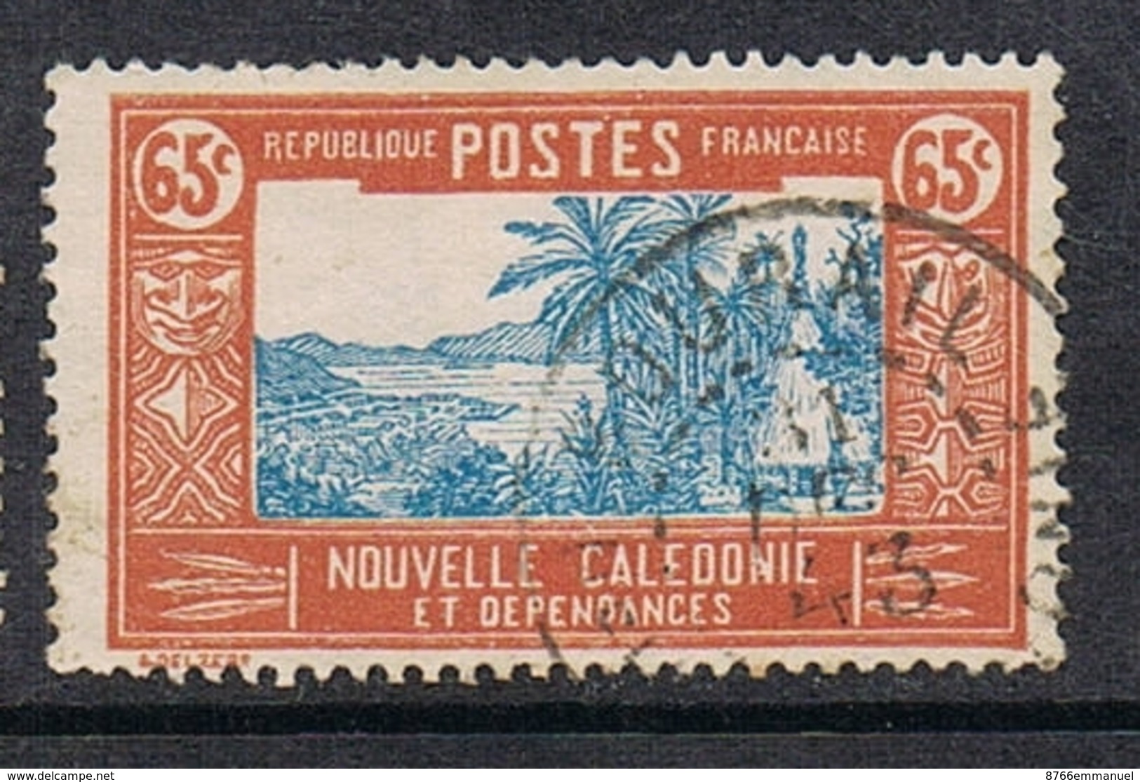 NOUVELLE-CALEDONIE N°151 Oblitération De Bourail - Used Stamps