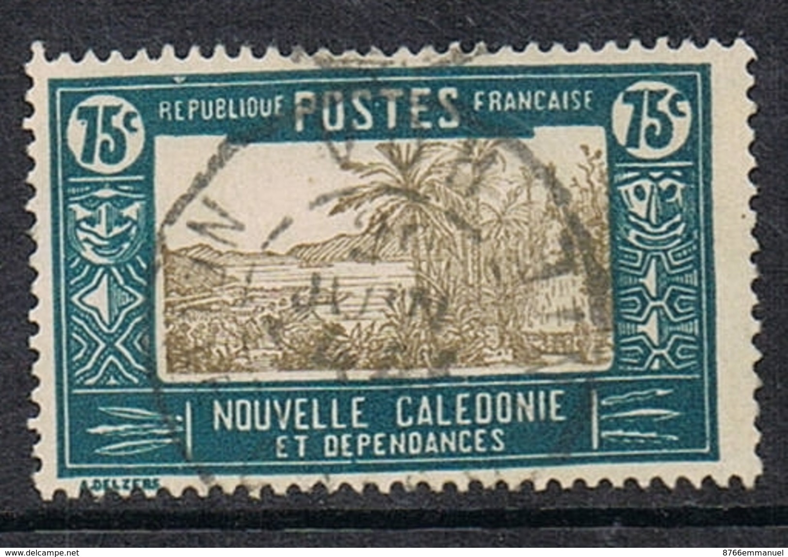 NOUVELLE-CALEDONIE N°152 Oblitération De Koné? - Usati