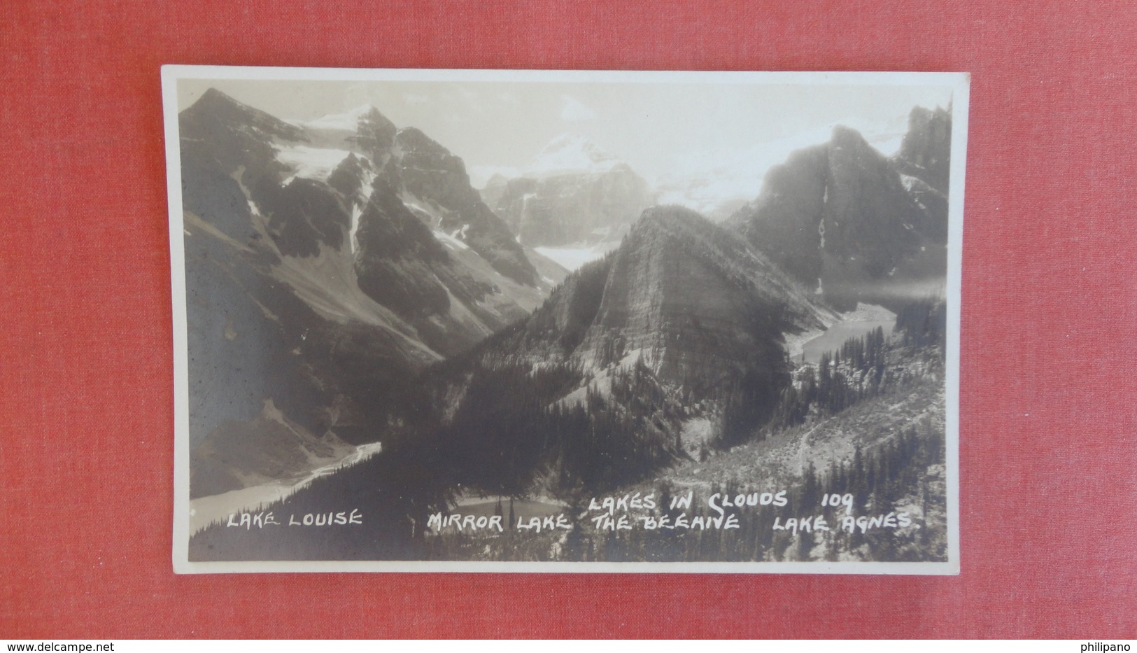 RPPC  By Byron Harmon Germany >  Lakes In The Clouds -ref 2548 - Lac Louise