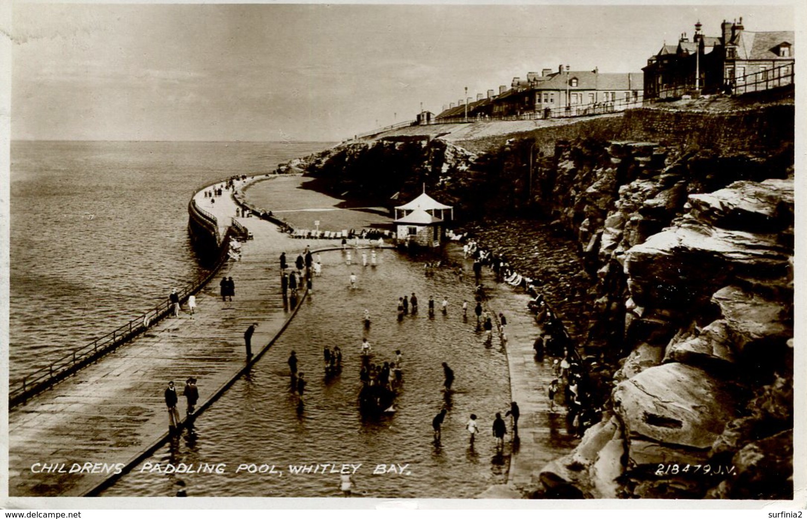 TYNE And WEAR - WHITLEY BAY - CHILDRENS PADDLING POOL RP  T412 - Other & Unclassified