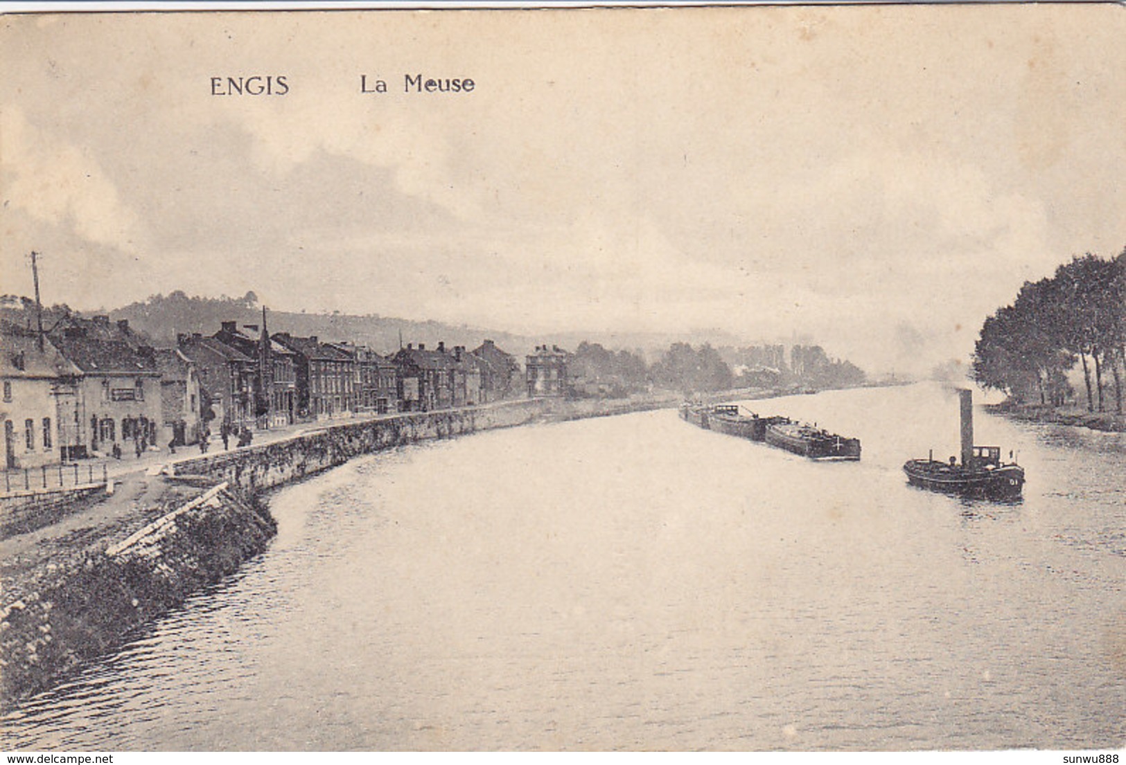 Engis - La MEuse (remorqueur Péniches, 1921) - Engis