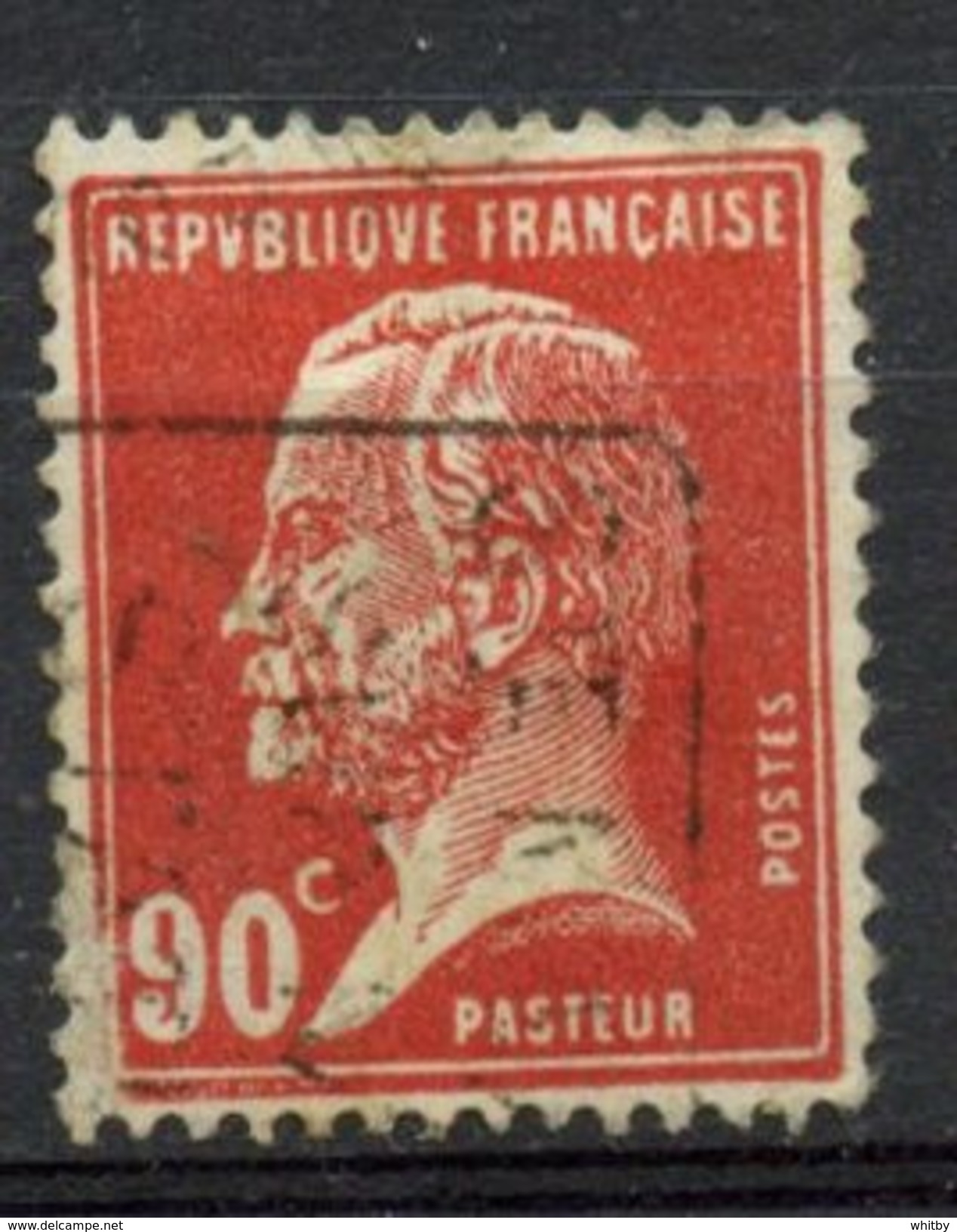 France 1926  90c Louis Pasteur	Issue #193  Used - Used Stamps