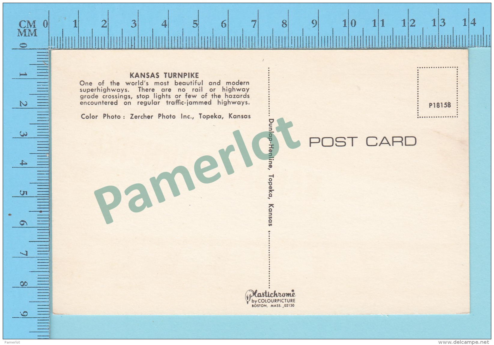 USA Multi-vues, Greeting From Kansas Turnpike - 2 Scans - Souvenir De...