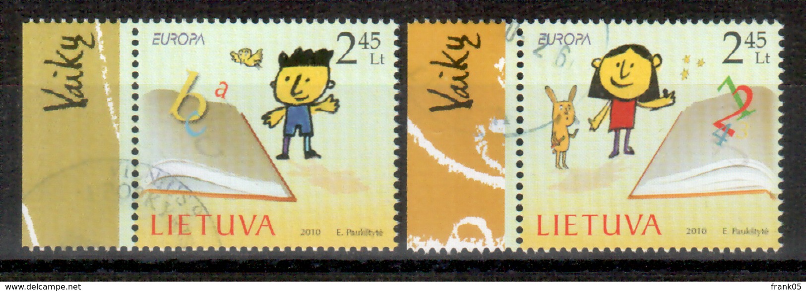 Litauen / Lithuania / Lituanie 2010 Satz/set EUROPA Gestempelt/used - 2010