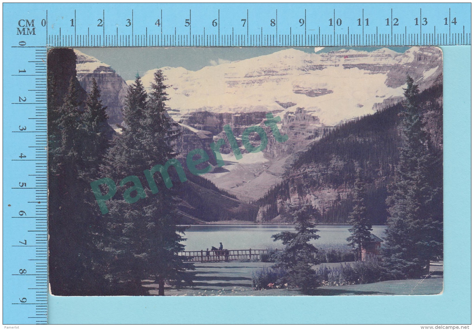 Lake Louise Banff National Park, Photo Canadian Pacific Ry. -  2 Scans - Lac Louise