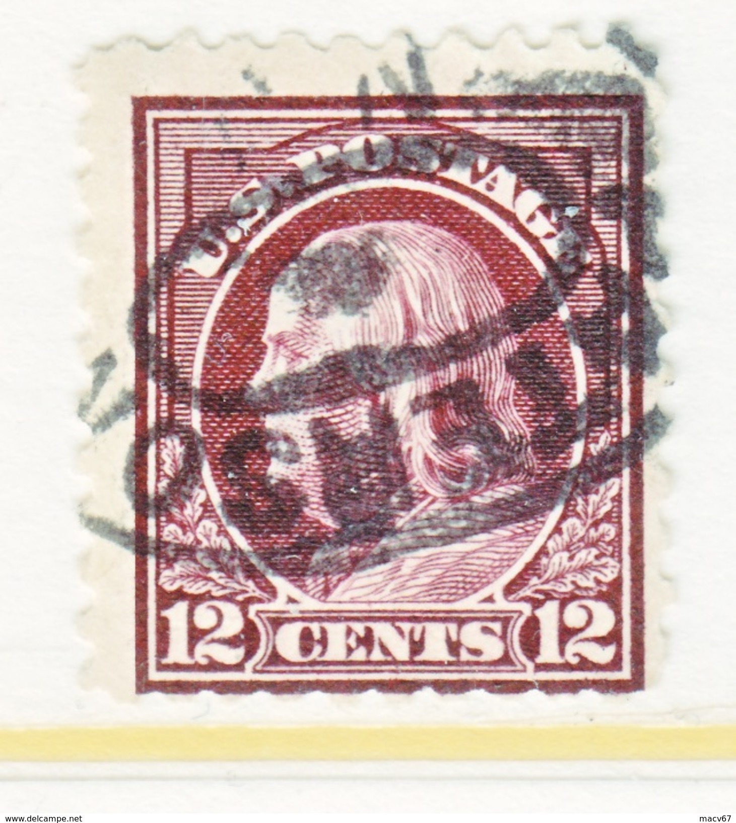 U.S. 474   Perf 10.   (o)   No  Wmk.  Flat Press   1916-17 Issue - Oblitérés