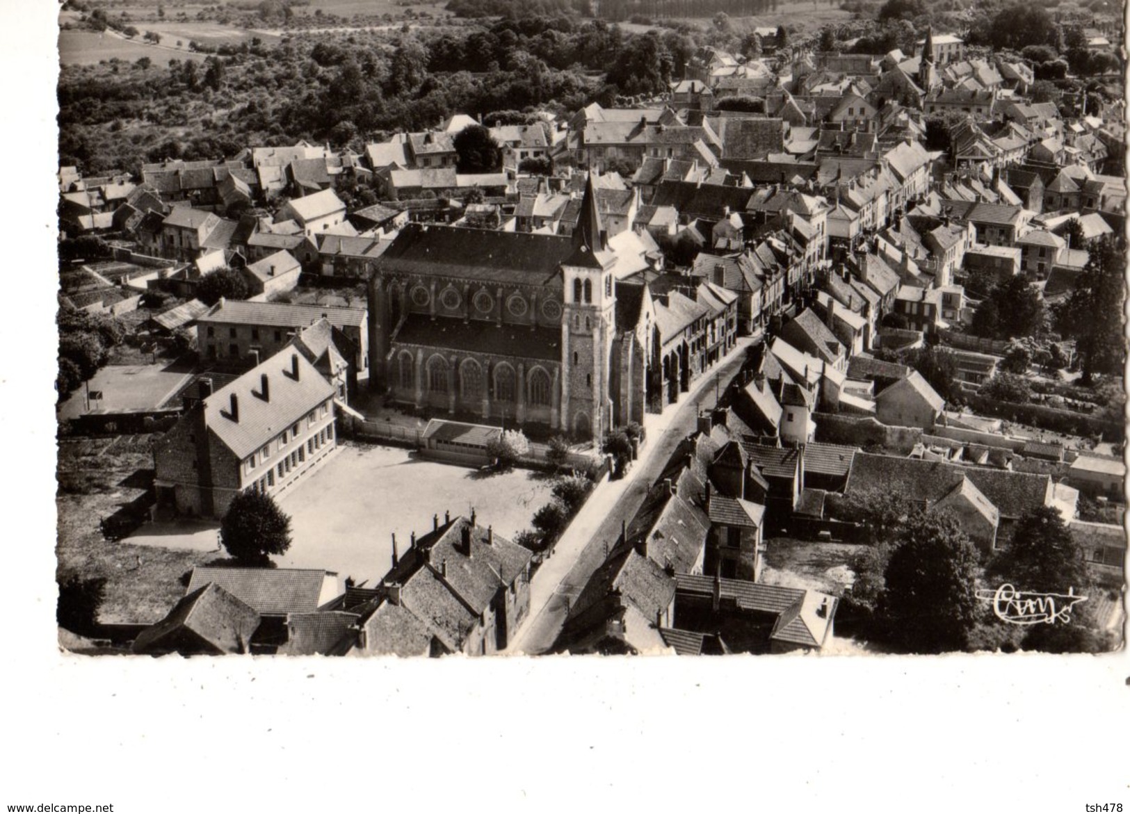 77---RARE---DAMMARTIN EN GOELE--vue Aérienne--voir 2 Scans - Other & Unclassified