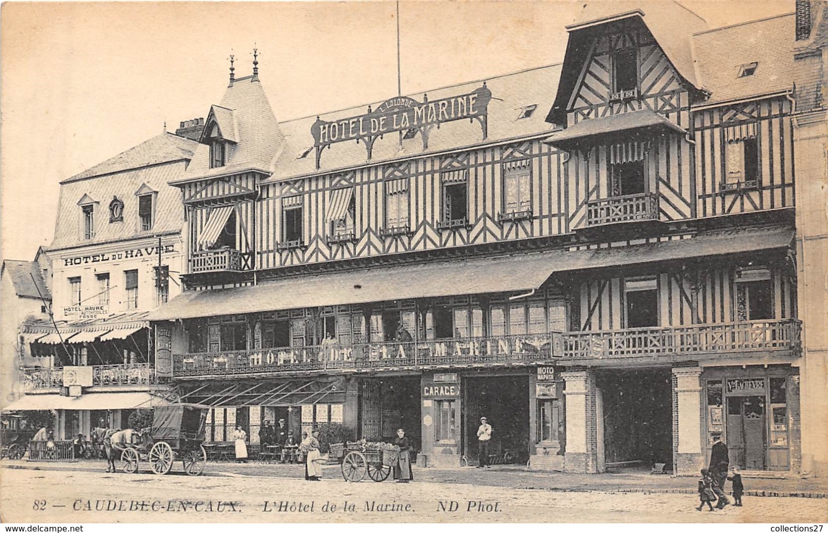 76-CAUDEBEC-EN-CAUX- L'HÔTEL DE LA MARINE - Caudebec-en-Caux