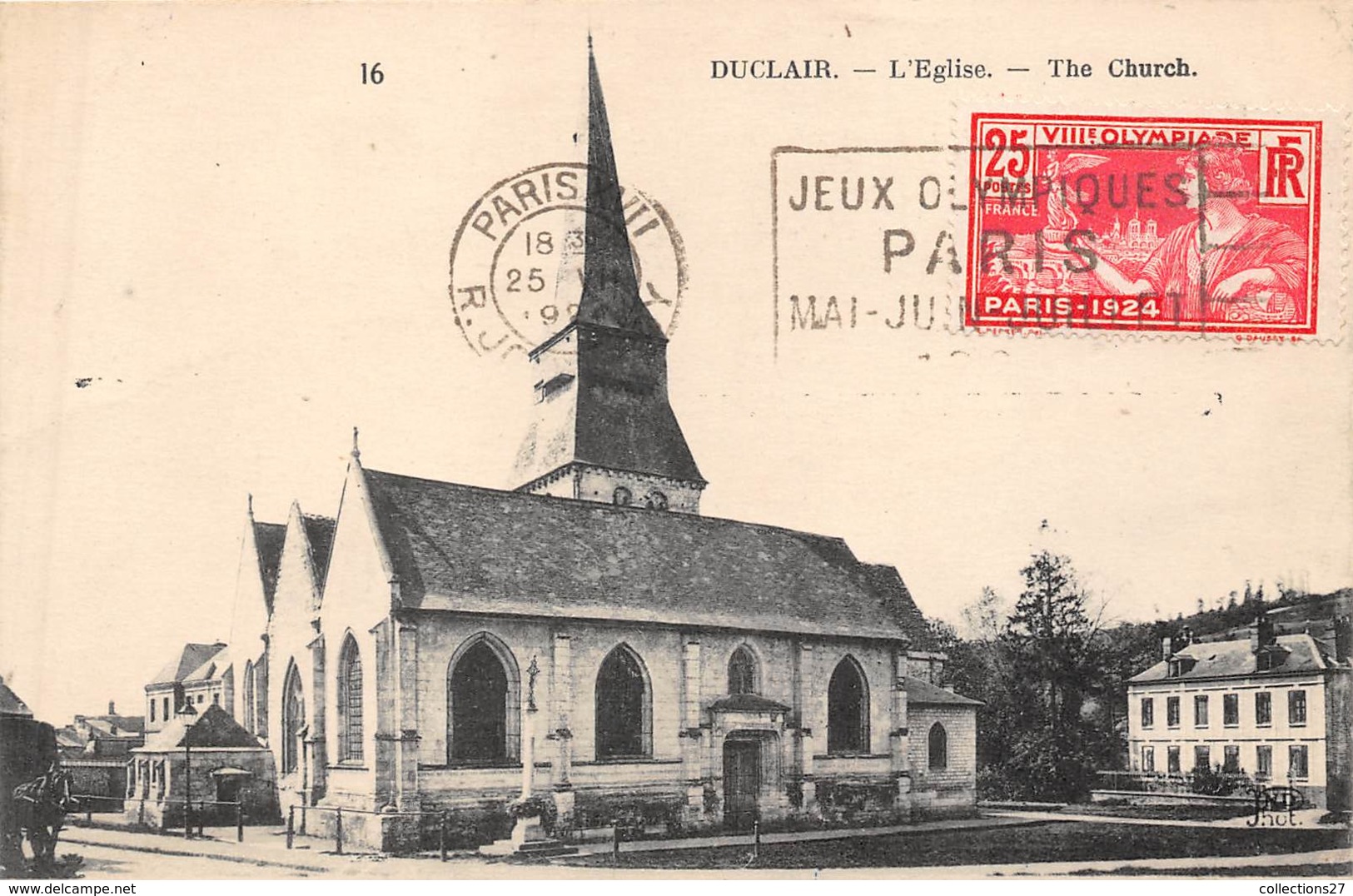 76-DUCLAIR- L'EGLISE - Duclair