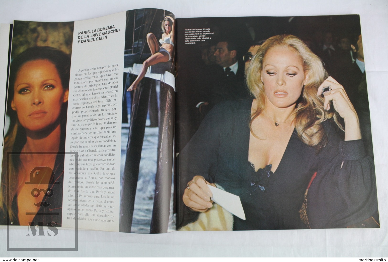 1970's Spanish Secret Life Magazine Dedicated To Ursula Andress Cinema Actress - [3] 1991-Hoy