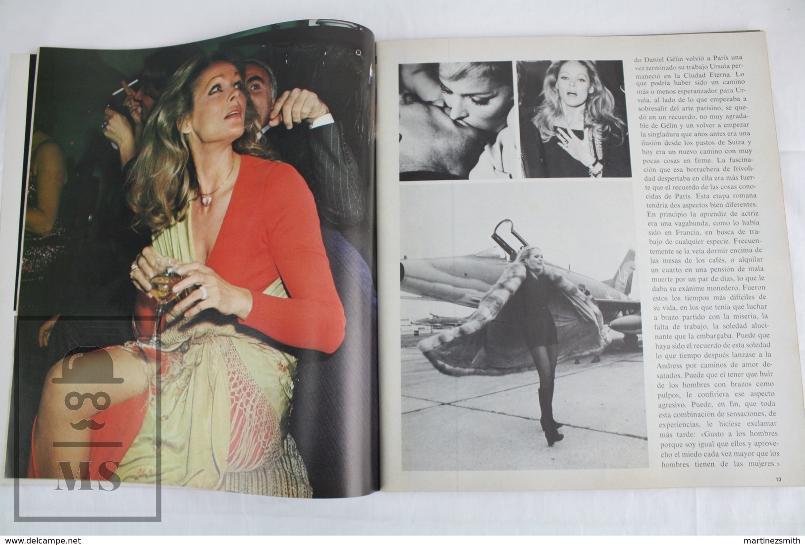 1970's Spanish Secret Life Magazine Dedicated To Ursula Andress Cinema Actress - [3] 1991-Hoy