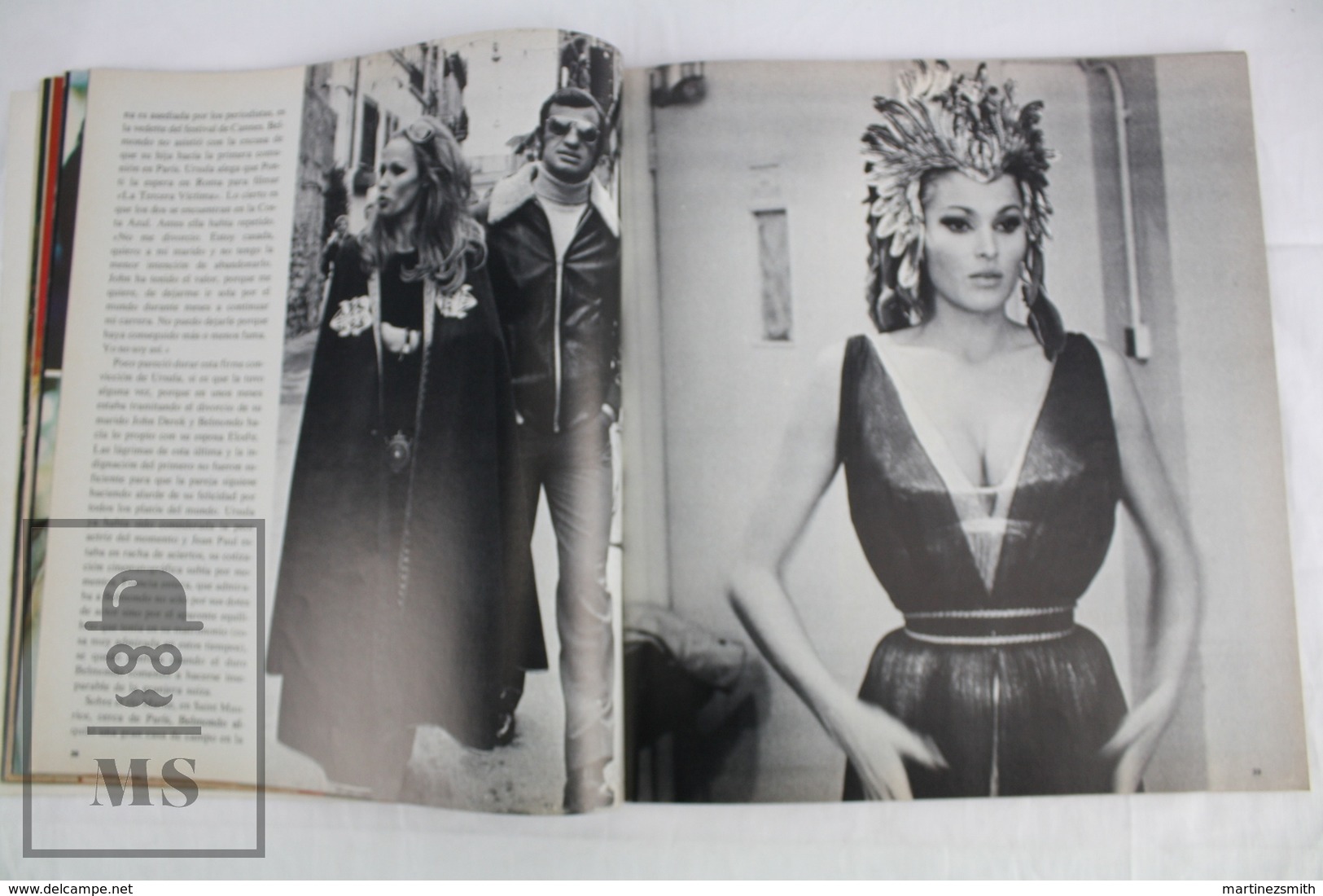 1970's Spanish Secret Life Magazine Dedicated to Ursula Andress Cinema Actress