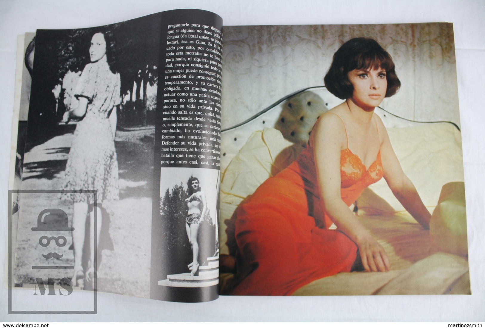 1970's Spanish Secret Life Magazine - Gina Lollobrigida Cinema Actress - [3] 1991-Hoy