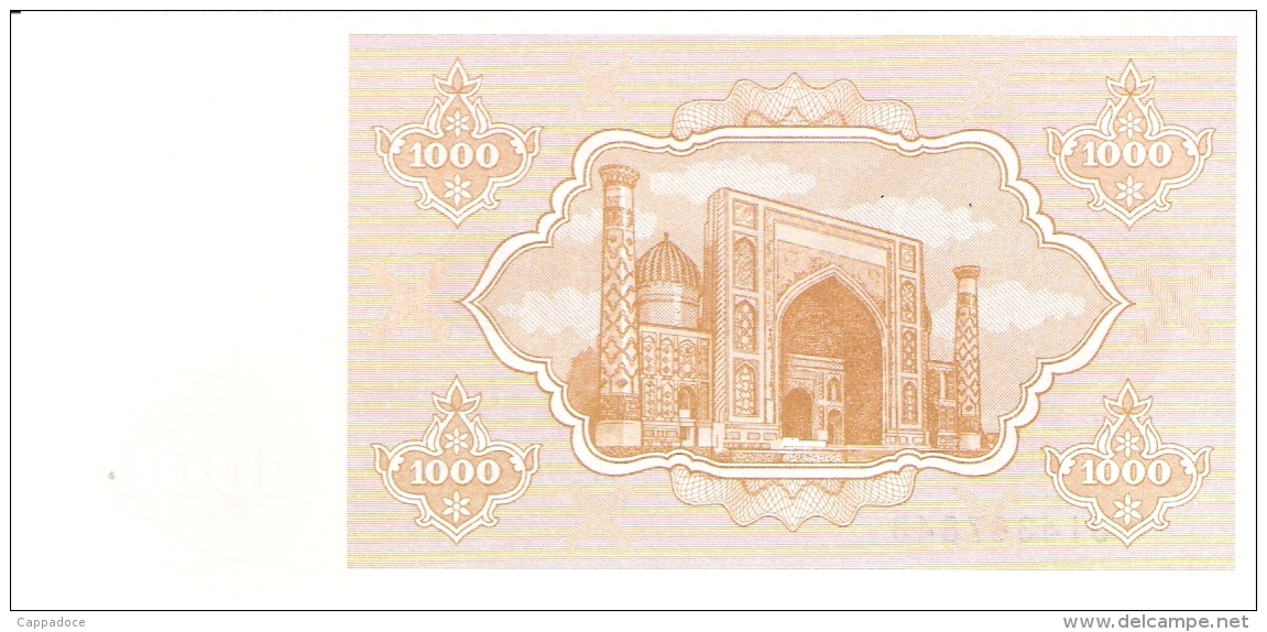 OUZBEKISTAN   1000 Sum   1992 (1993)   P. 70b   UNC - Uzbekistan