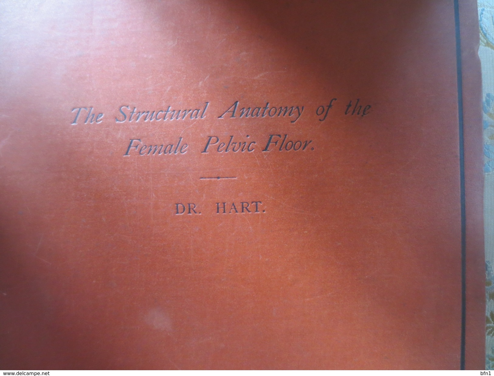 DR.DAVID BEERY HART- M.D.F.R.C.P.E- 1880- THE STRUCTURAL ANATOMY OF THE FEMALE PELVIC FLOOR- UNIVERSITY OF EDINBURGH- - Andere & Zonder Classificatie