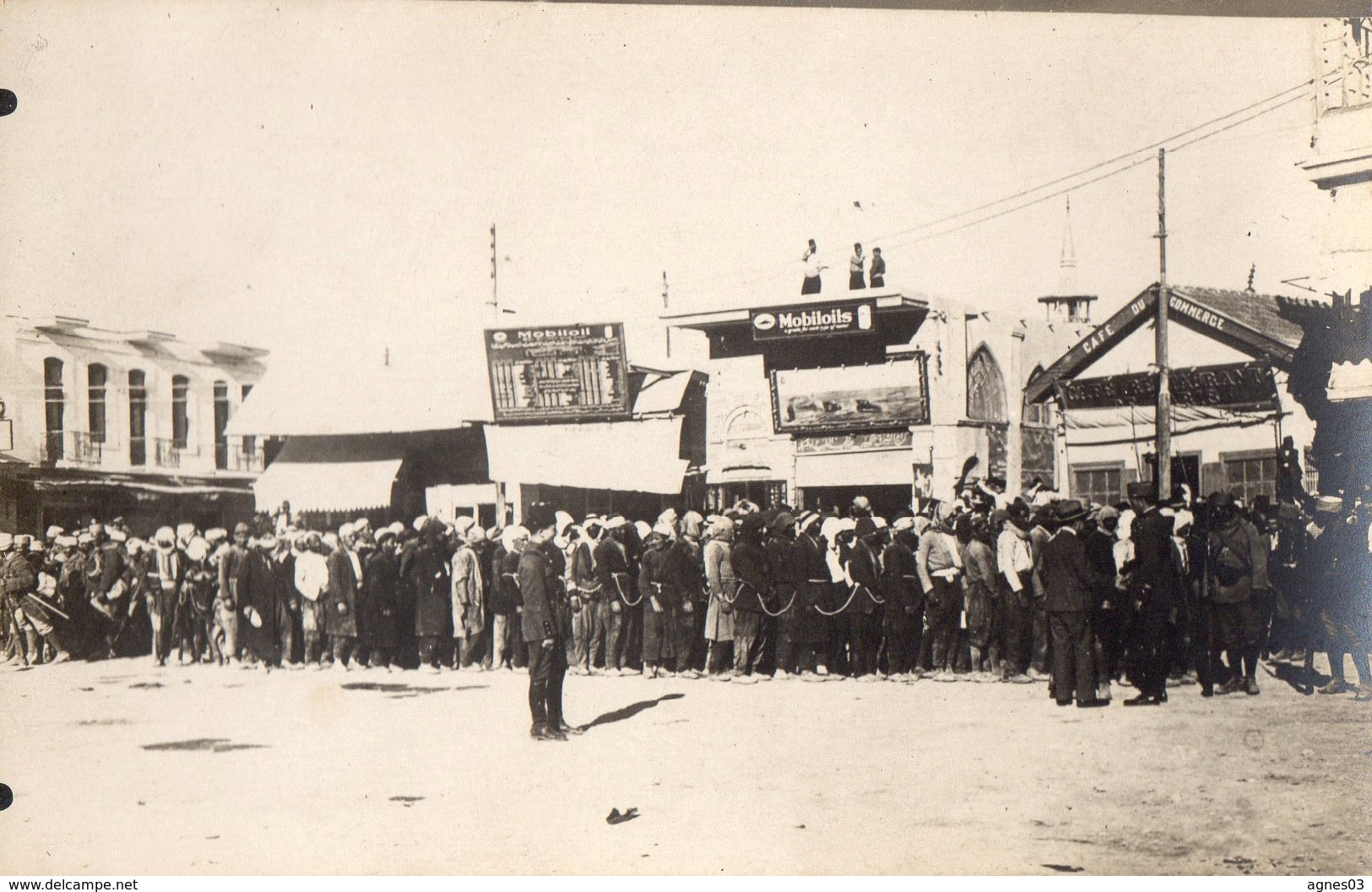 Prisonniers Druzes Probablement A Damas  - Carte Photo - Syrie