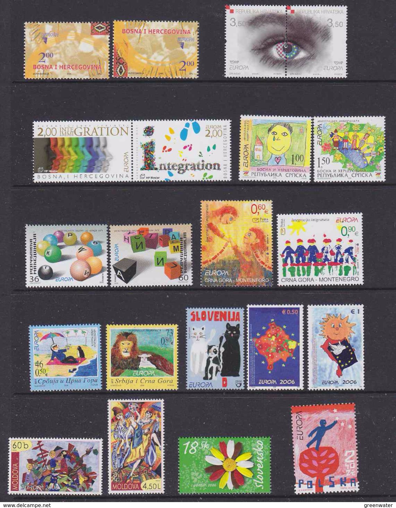 Europa Cept 2006 Yearset ** Mnh (see Scan, What You See Is What You Get)** Mnh (35355) - 2006
