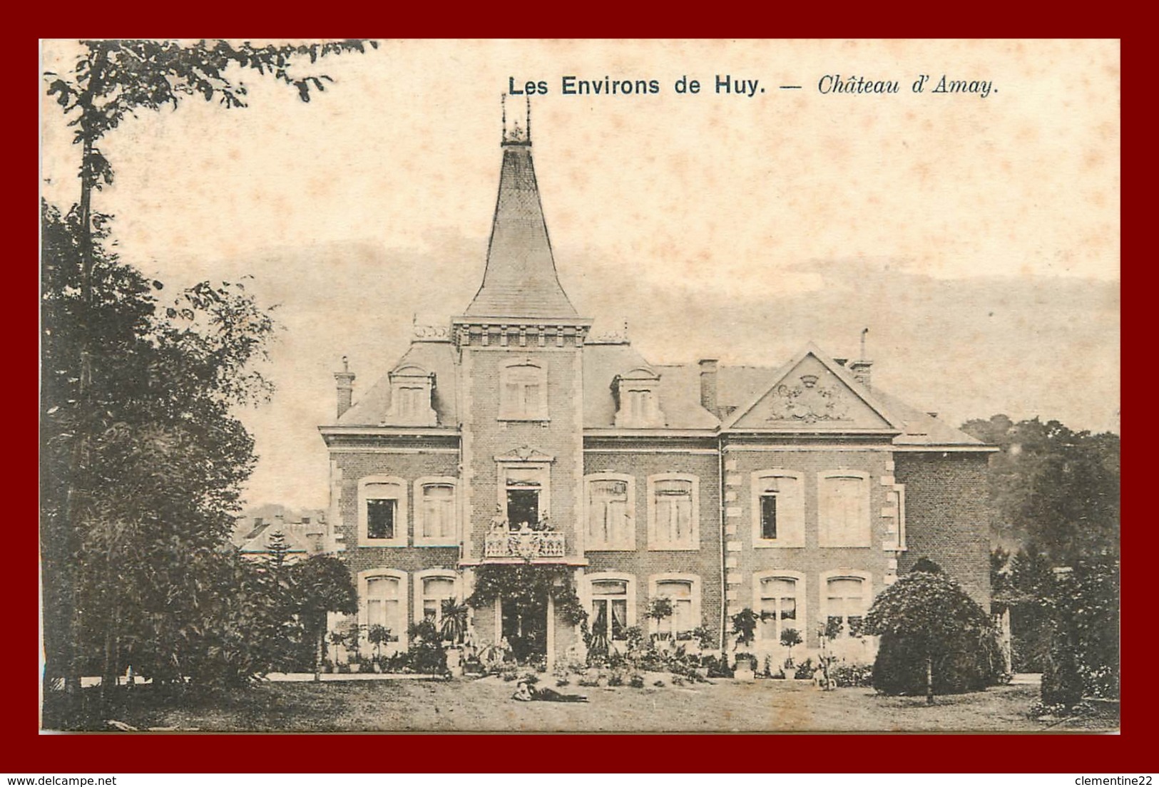 Belgique  Les Environs De Huy Chateau D'anay   ( Scan Recto Et Verso ) - Hoei