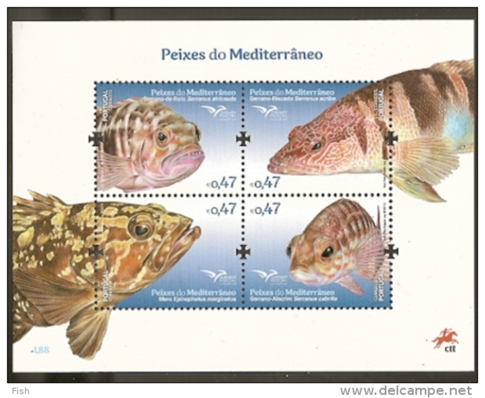 Portugal ** &  Mediterranean Fish 2016 (1) - Pesci