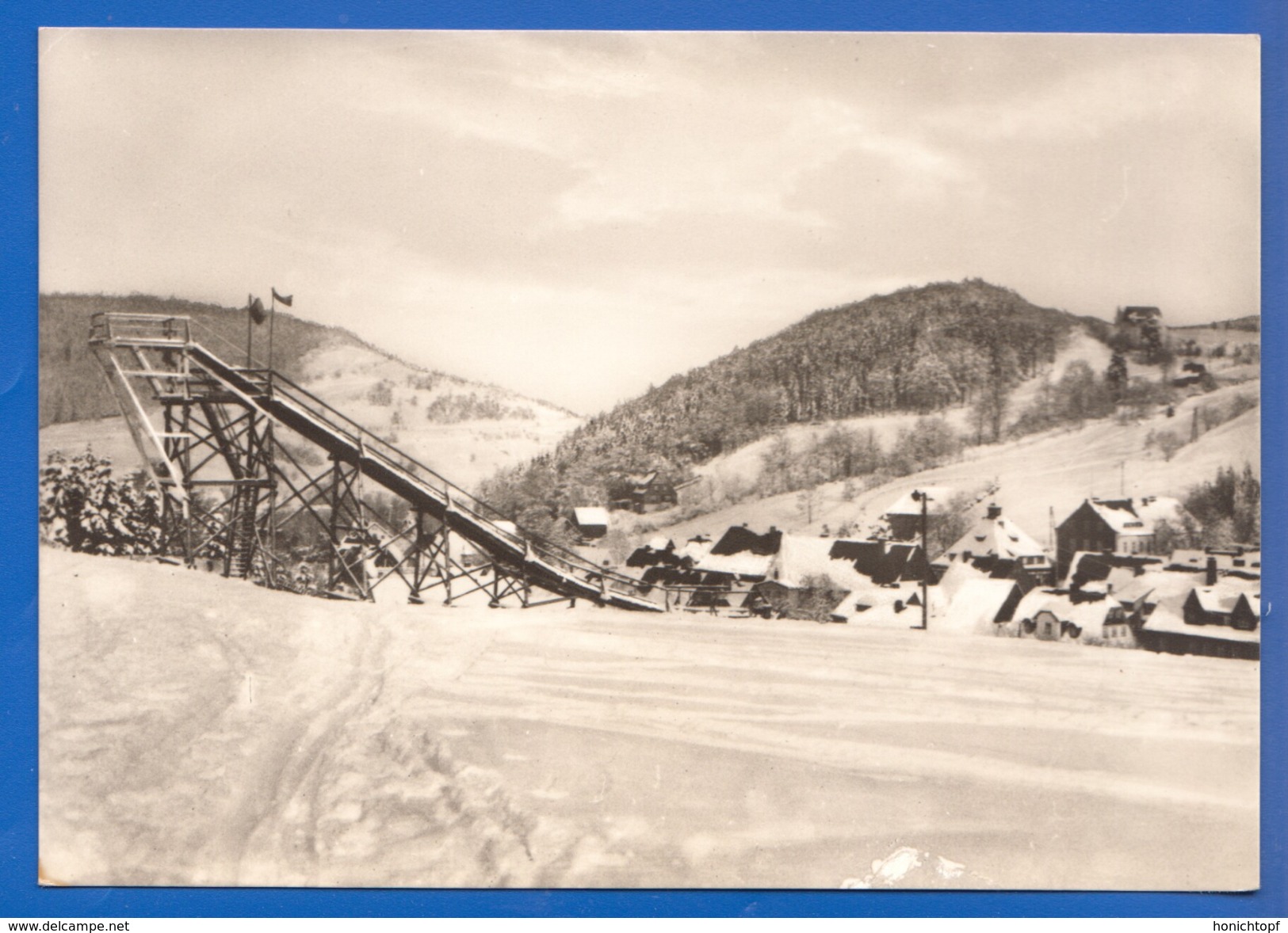 Deutschland; Geising; Wintersportplatz; Skisprungschanze; Bild2 - Geising