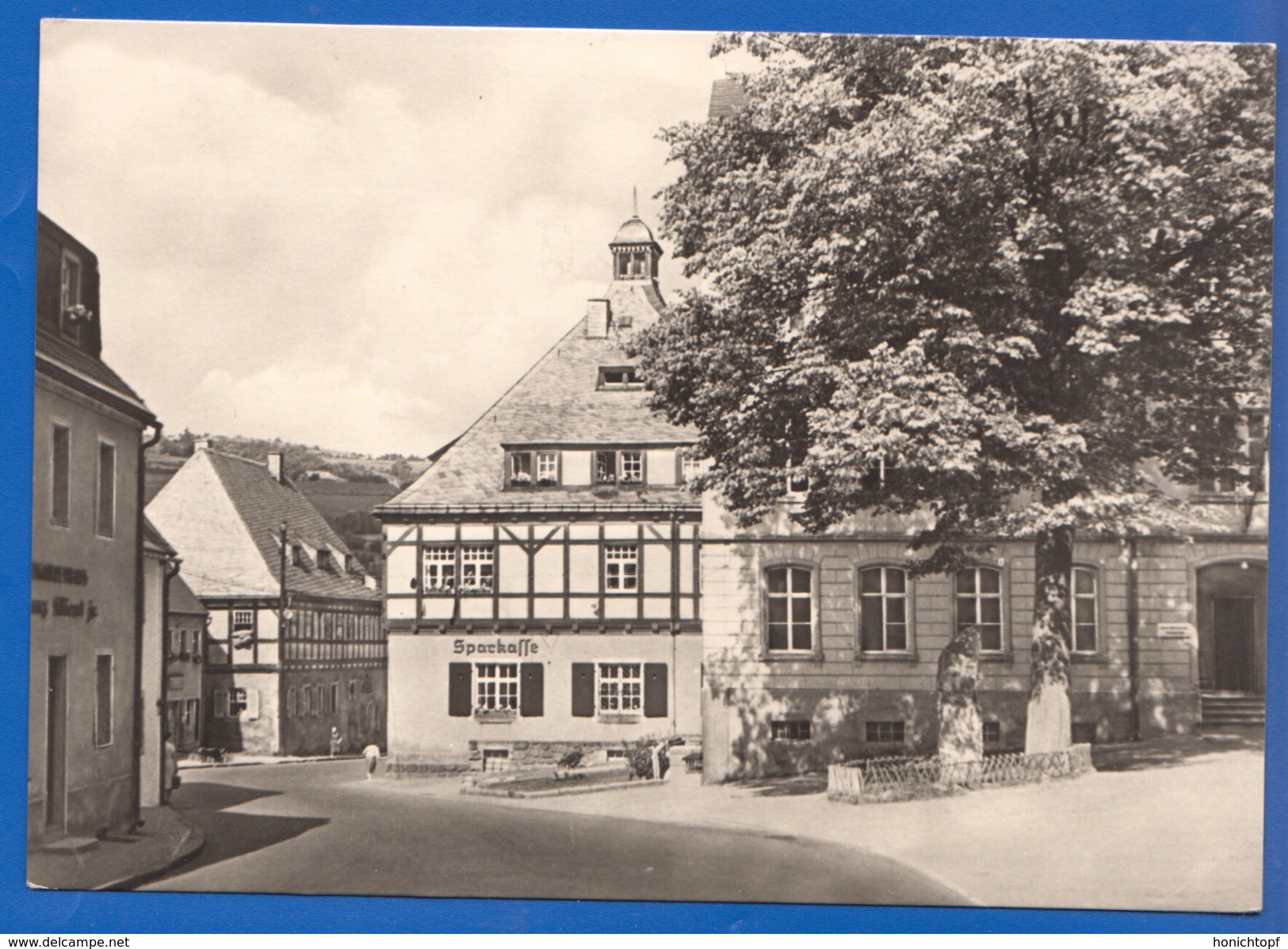 Deutschland; Geising; Seitenmacherhaus; Schule; Rathaus - Geising