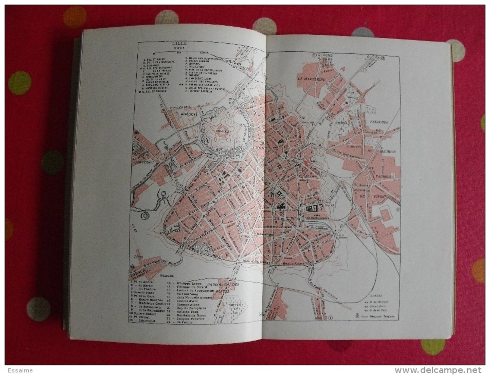 Guides Illustrés Michelin Des Champs De Bataille Guerre 1914-1918. Lille Avant Et Pendant La Guerre. 1919 - War 1914-18