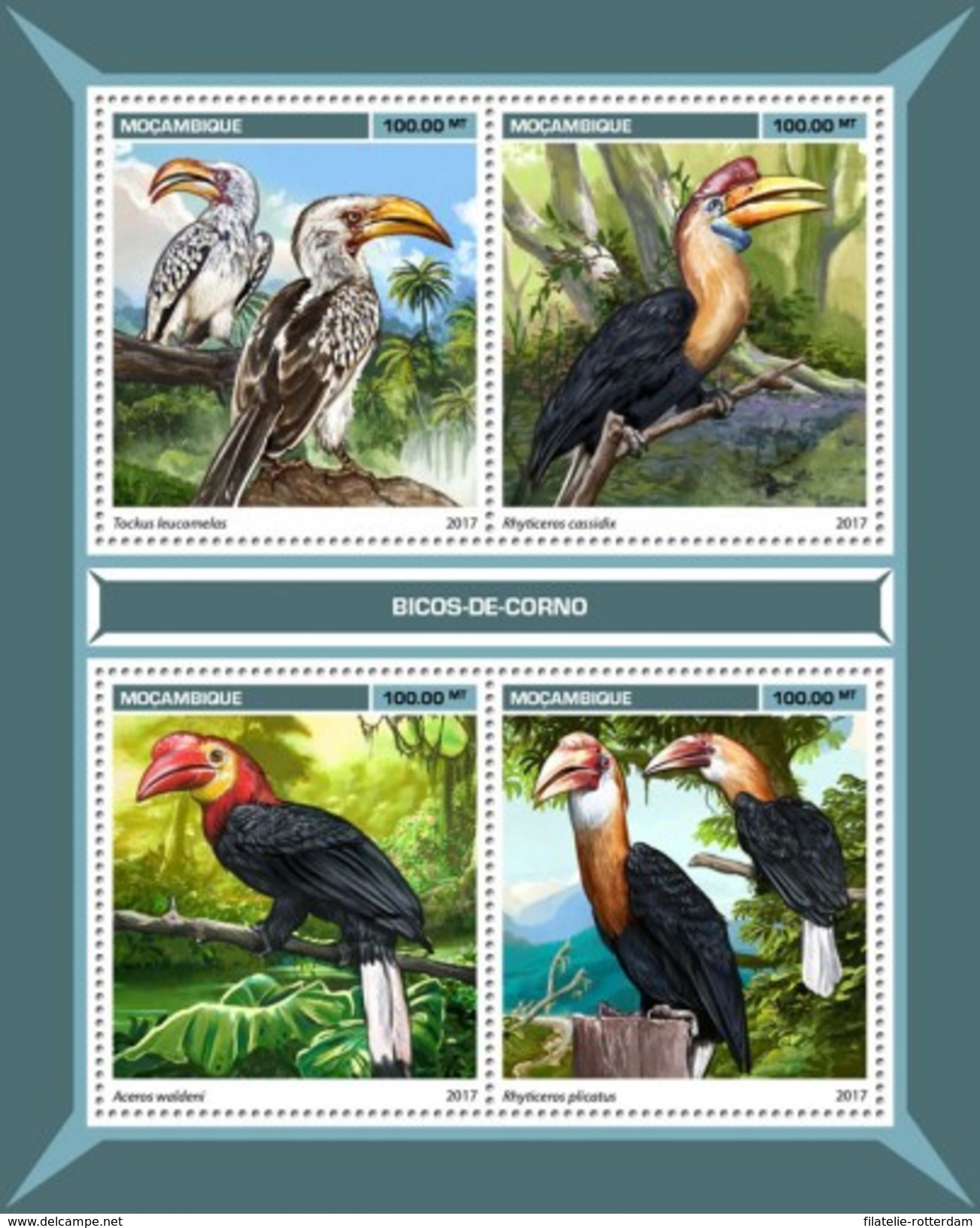 Mozambique - Postfris / MNH - Sheet Toekans 2017 - Mozambique