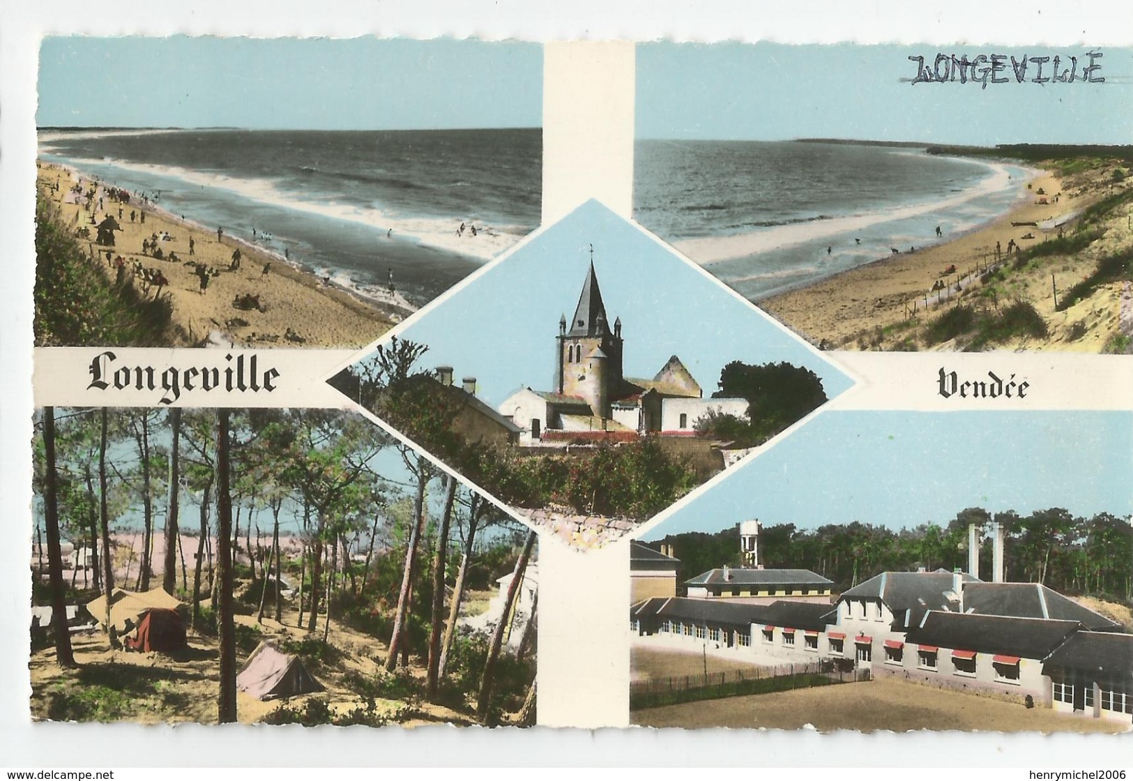 Vendée - 85 - Longeville Multi Vues 1962 - Other & Unclassified